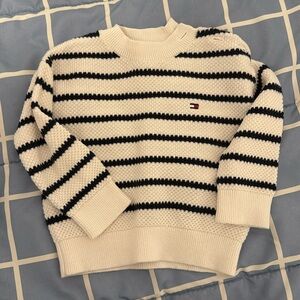 Tommy Hilfiger Kids' Stripe Relaxed Fit Sweater baby boy